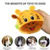Durable Plush Squeaky Toy with Bell for Medium & Small Dogs - Tear-Resistant & Interactive Chewing Aid