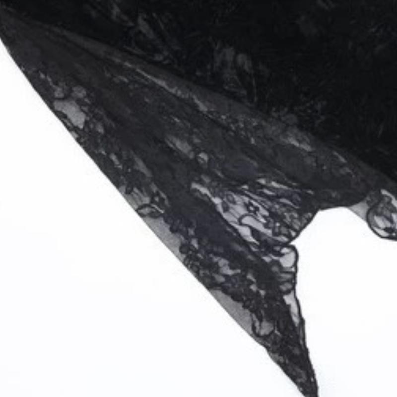 Autumn Winter Gothic Grunge Y2k Lace Dress Women Dark Academia Sexy Slim Party Dresses Korean Fashion Design Festival Long Prom Dress