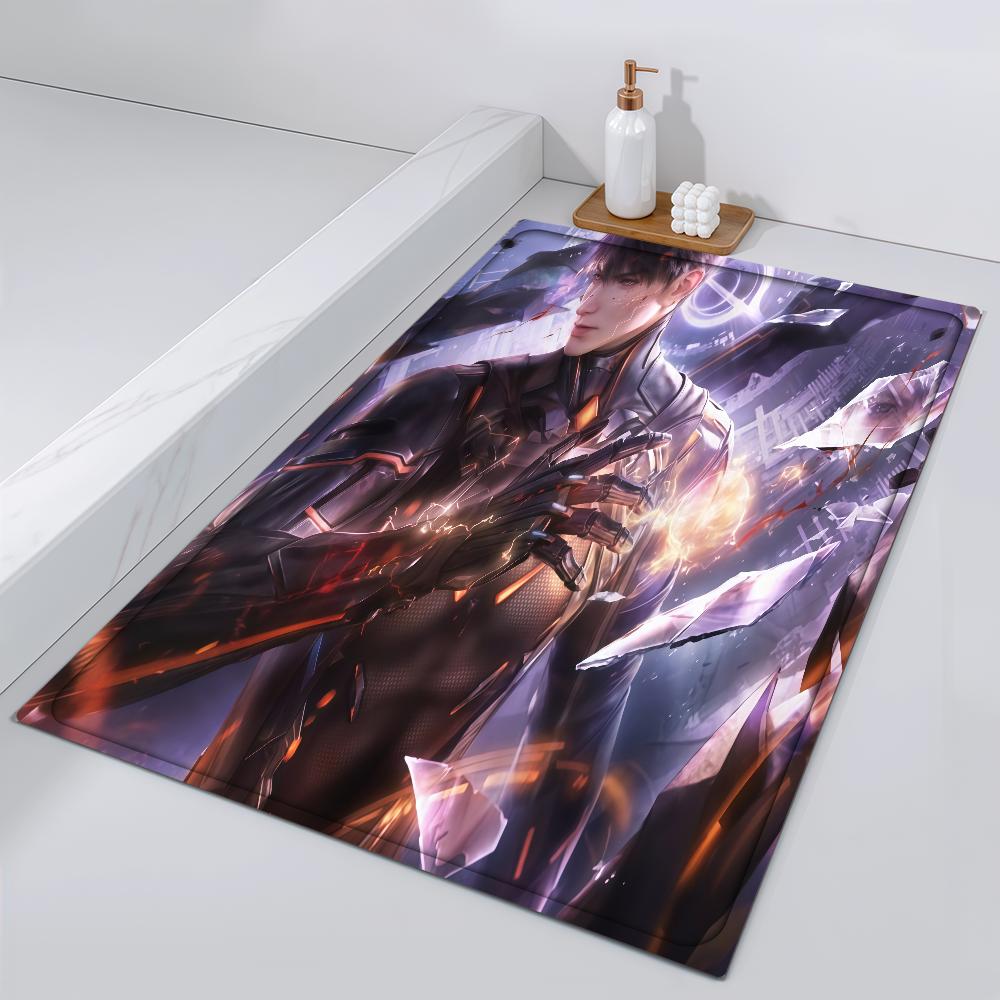 Door Mat Bedside Entrance Bath Floor D-Deepspace Decoration Corridor and Door Mat Carpet Living Love Game Girl Room Balcony