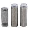 Cylinder Aquarium Inflow Inlet Filter Stainless Steel Durable Inflow Inlet Protect Caps 12mm/16mm Useful Shrimp Nets