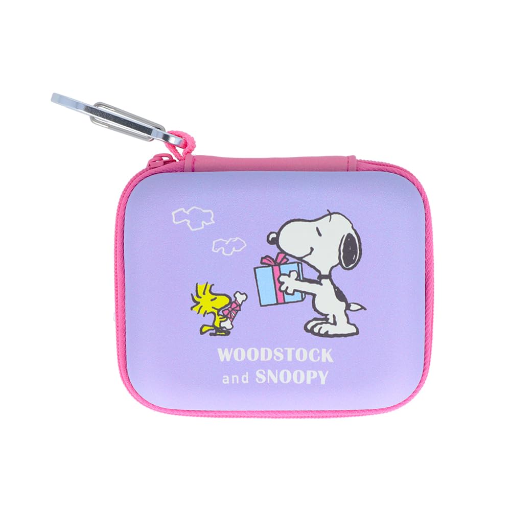 Stationery Snoopy Gadget Woodstock S2331799 Sun-Star Case, Hardcover, & Snoopy, Violet,