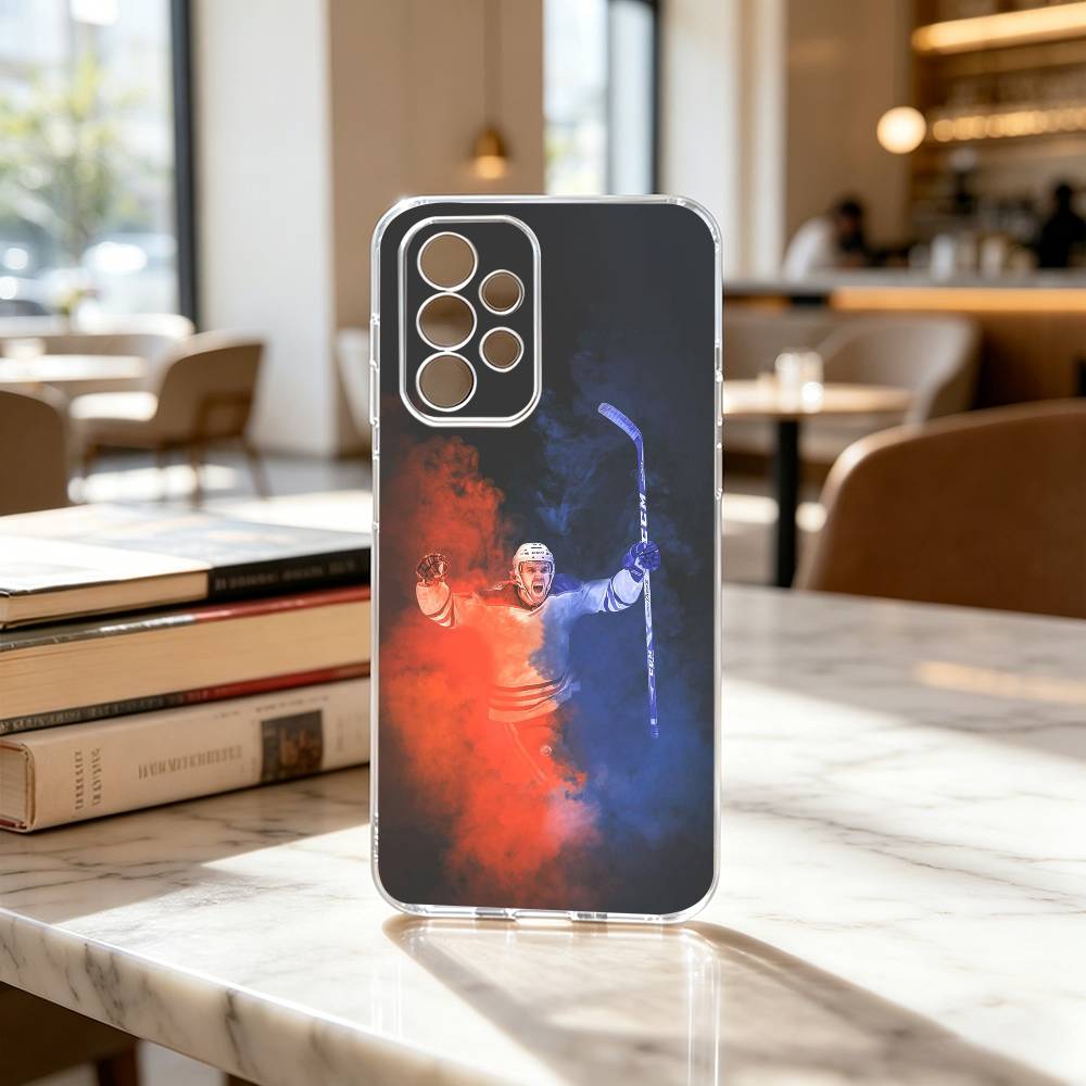 Connor McDavid Hockey Player  Phone Case For Samsung S25,S24,S21,S22,S23,S30,Ultra,S20,Plus,Fe Transparent Cover