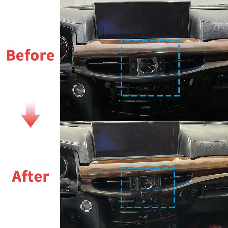 Stand Auto Accessories Car Mobile Phone Holder For Lexus LX 570 Sport J200 2016 2017- GPS Bracket Navigation