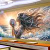 Angel Butterfly Fairy DIY 5D Diamond Painting Kits New Arrival Mosaic Sea Goddess Full Square Diamond Embroidery Sale Large Size