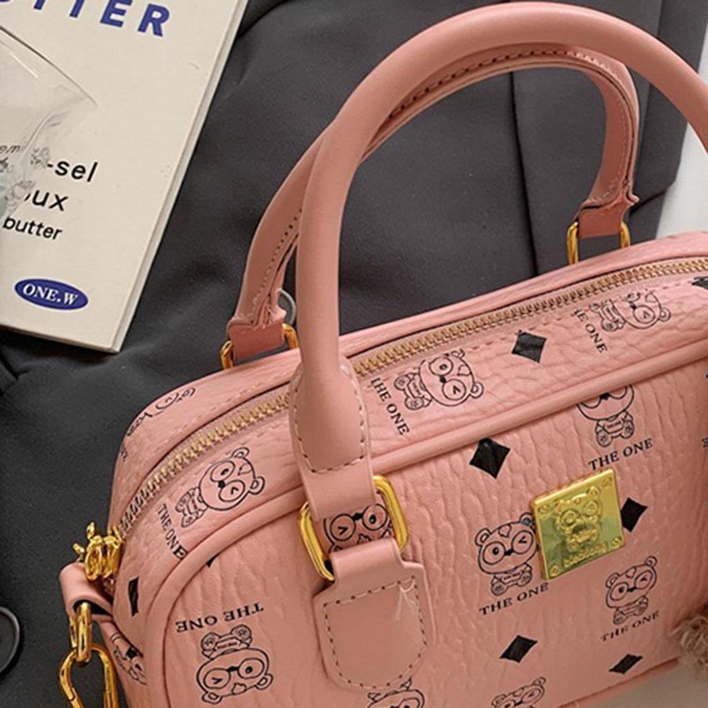 Women's mini small square bag fashionable and versatile retro printed handbag single shoulder crossbody small square bag