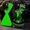 B-Ben10 O-Omnitrix Watch  Phone Case For iPhone 17,16,15,14,13,12,11,Pro,X,XS,Max,Plus Soft Black Cover