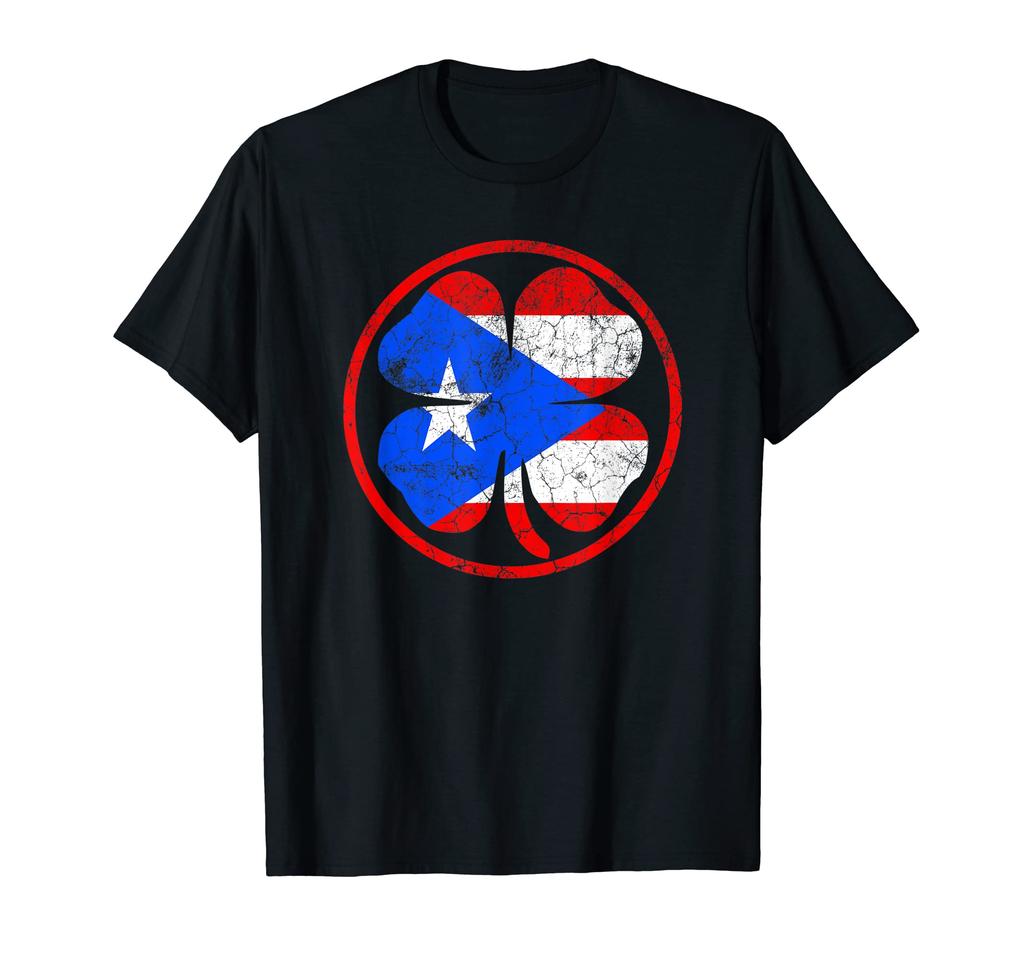 ZX 100 Cotton Vintage Puerto Rico Puerto Rican Flag Pride Gift Hip Hop MEN WOMEN T Shirts Size XS5XL