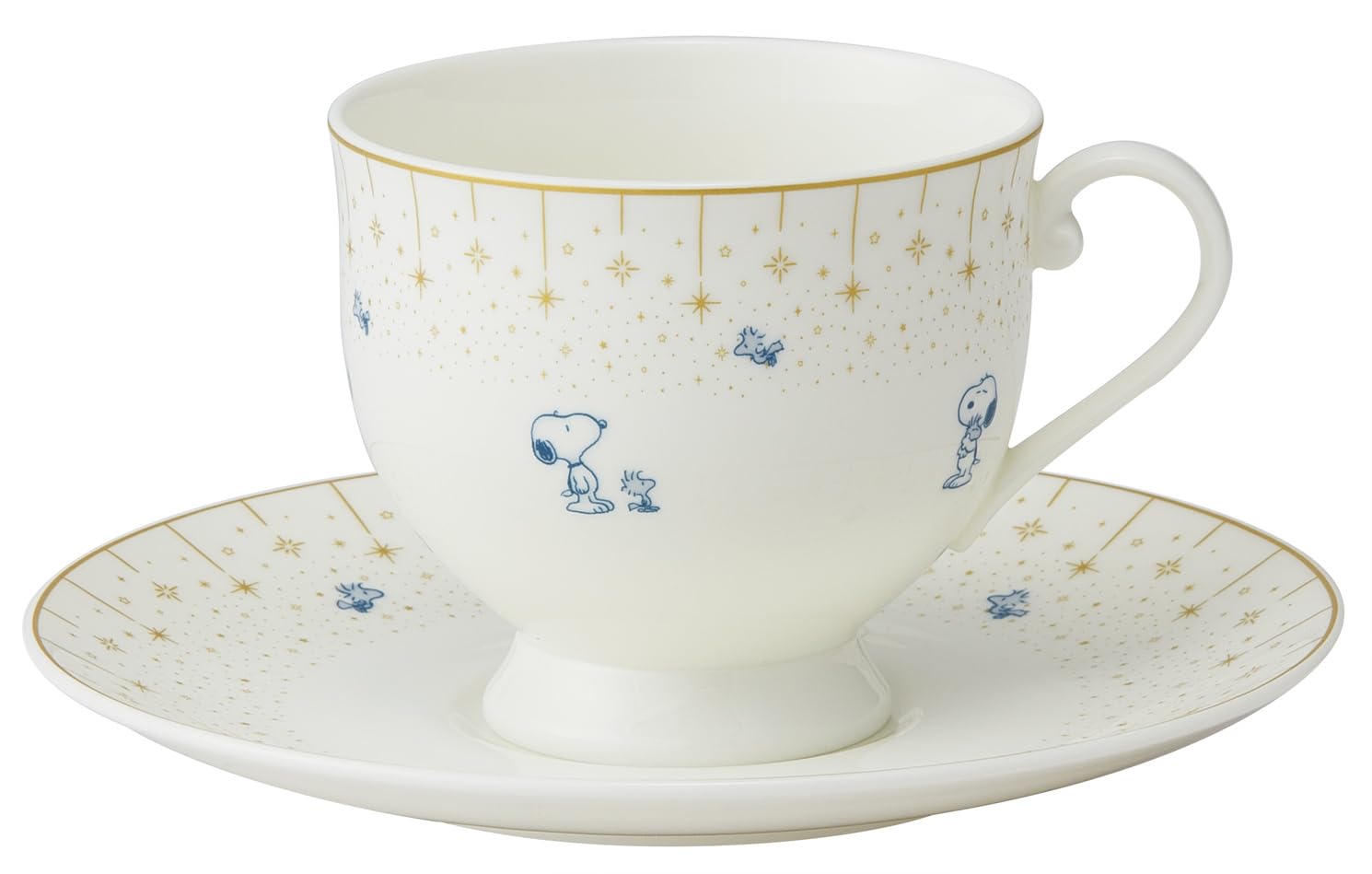 

Skater Cup Dishwasher Narumi Bone Made in Snoopy & Saucer, 240ml, Safe, China, Japan, Design, CBCS24-A