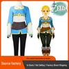 Tears of the Kingdom: Link & Zelda Cosplay Outfit - Perfect for Halloween & Performances