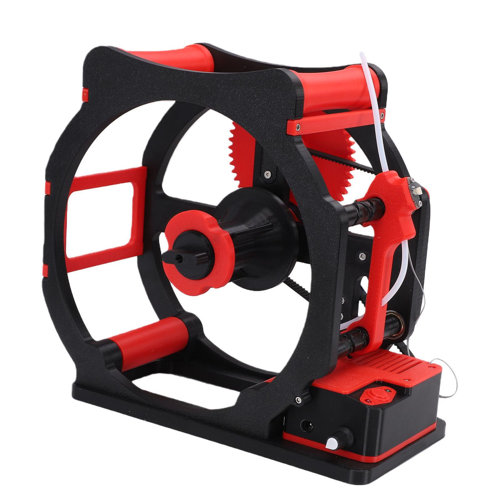 

3D Printer Filament Respooler Electric Spool Winder for 1kg PLA PETG ABS TPU Nylon Adjustable Speed Knob Intelligent