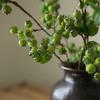 Realistic Simulation Foam Red Berry Elegant Fake Plants  Garden Outdoor Ornaments