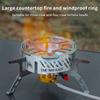 Outdoor Stove Windshield Portable Camping Stove Windproof Ring High-Temperature Resistant Camping Picnic Cooking Supplies 1Pc