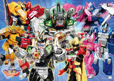 Ensky Kikai Sentai Zenkaiger Jigsaw Puzzle 300 Large Pieces [Zenryoku Zenkai] 300-L569
