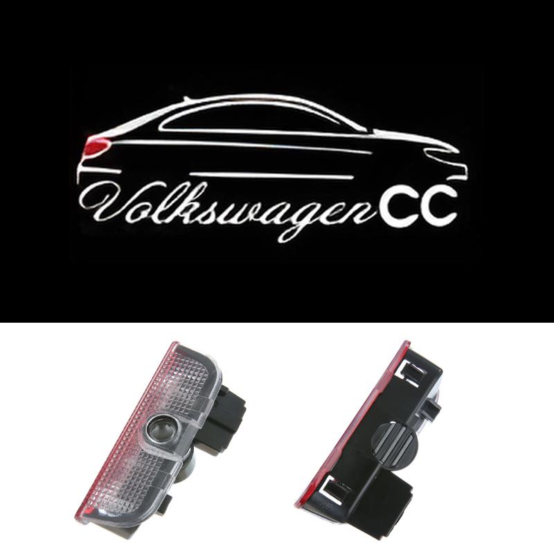 For VW Volkswagen Jetta MK5 Golf LED Car Door Welcome Logo Projector Ghost Shadow Light For VW Volkswagen Tiguan MK1 MK2 Sagitar