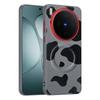 For Vivo X300 X200 X200S Ultra Case Dairy Cow Zebra Leather Magnetic Suction Keys Lens Frame Anti-Fingerprint Soft Cover