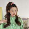 Bow Plaids Hair Clip Y2K Style Hairpin Sweet Balletcore Bunches Hair Clips