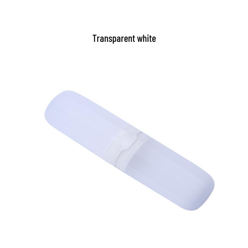 Portable Travel Toothbrush Case - Dustproof Plastic Holder for Students and Dorms