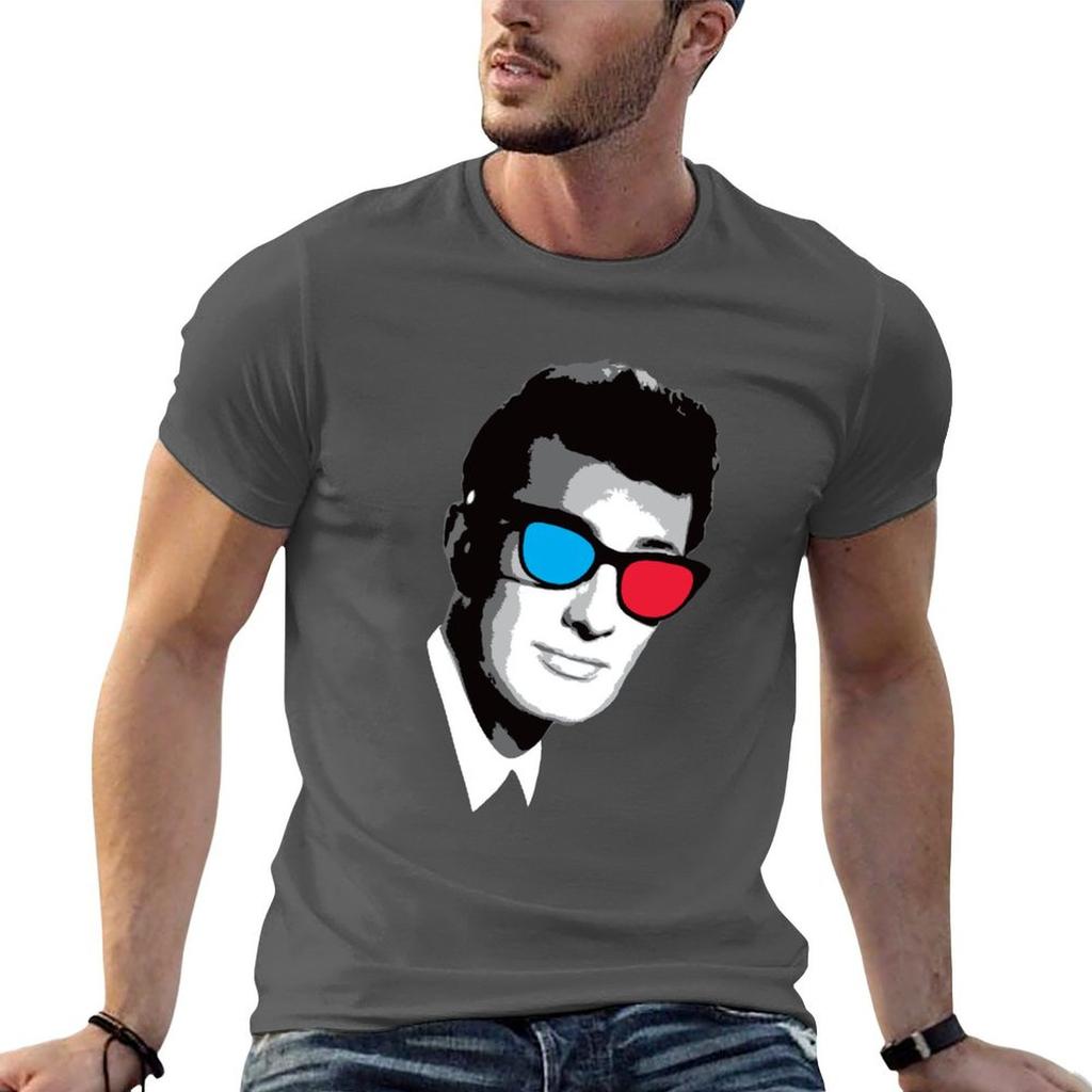 Buddy Holly 3d Glasses Tshirt T Shirts For Unisex Cotton Funny Unisex T Shirts For Unisex Casual Graphic T Shirts For Unisex Tshirt
