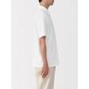 MUJI Men's Cool Touch Jersey Knit Short-Sleeve Polo Shirt