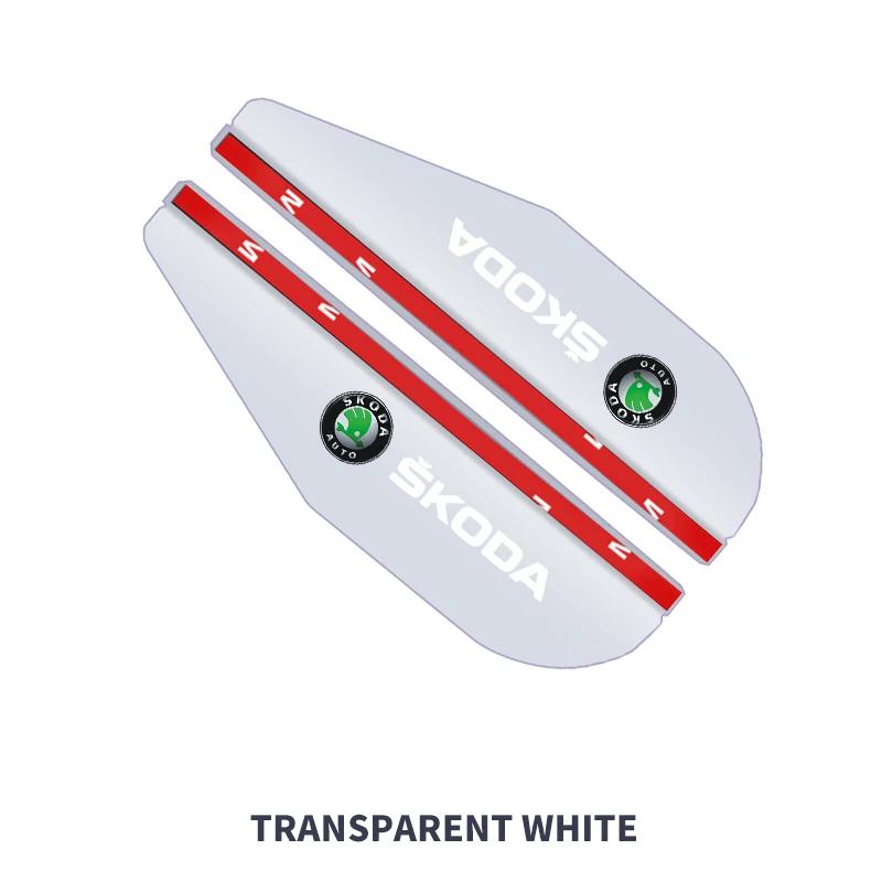 

2025 New 2Pcs Car Rearview Mirror Rain Eyebrow Stickers For Skoda Octavia Fabia Kamiq Kapoq Kodiaq Rapid SCALA Superb A5 A7 RS Y