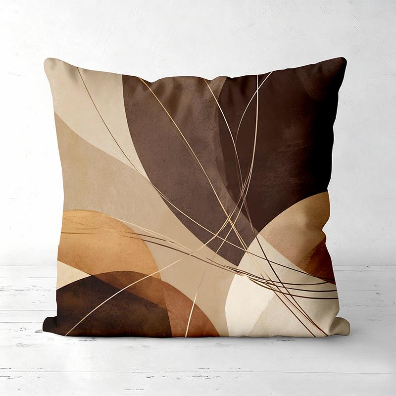 Modern Abstract Pattern Decorative Throw Pillow Covers Polyester pillowcase, sofa decorative cushion cov Headboard Pillow