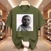 Maglietta Grafica Divertente Charlie Kirk Baby Face Meme Unisex Moda Unisex T-shirt Classica a Maniche Corte Stile Street Harajuku