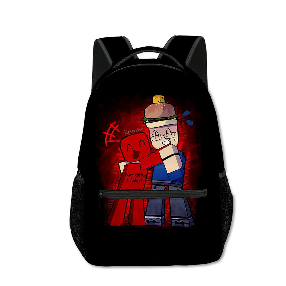Cartoon Kpop Youthful Harajuku School Bags Unisex Gubby Plush Travel Bags 3D Print Oxford Waterproof Notebook Shoulder Backpacks