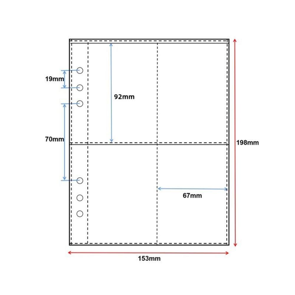 Transparent Photo Album A5/A8 Idol Card Collection Binder  Kpop Idol Photo Storage