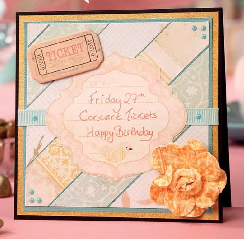 14Sheets Flower Craft Paper Pads Cutting Dies Art Background Origami Scrapbooking Card Making