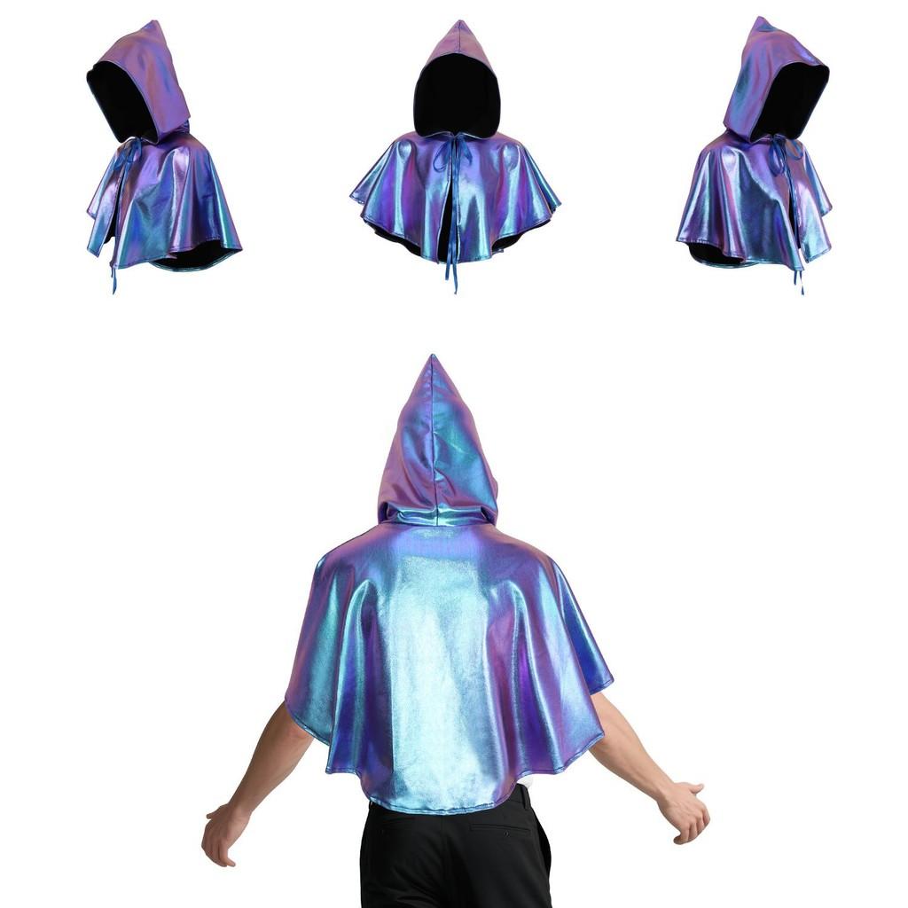 Gothic Vampire Cloak With Polyester Material For Cosplay And Fantasy Role Play