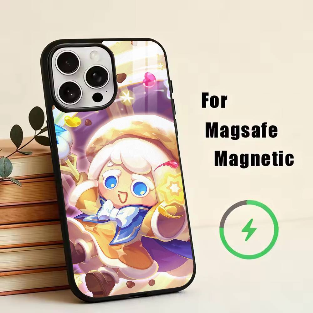 C-Cookie R-Run K-Kingdom Phone Case For iPhone17,16,15,14,13,12,11 Plus,Pro Magnetic For Magsafe Wireless Charging iPhone13PROMAX