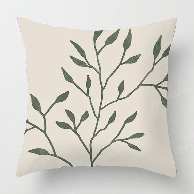 Nordischer Herbst-Wohndekor-Kissenbezug, Sofa-Kissenbezug, modern, 45 x 45 cm, 45 x 45 cm, 50 x 50 cm, 60 x 60 cm, 40 x 40 cm, Boho-Wohnzimmer
