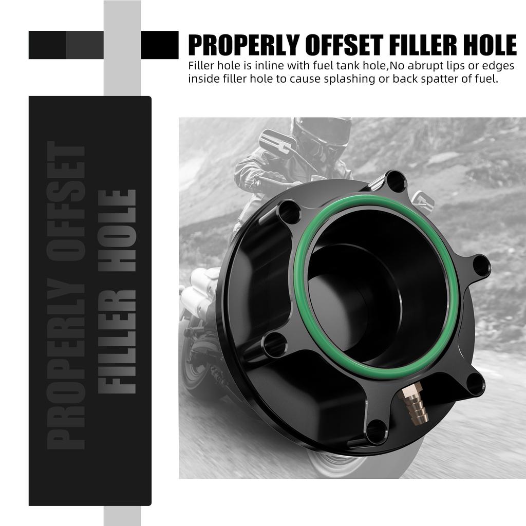 For KTM 890 Adventure R/Rally Fuel Filler Cap Cover Oil Fuel Tank Cover for KTM 790 Adventure R/S/Rally 2019 2020 2021 2022 2023