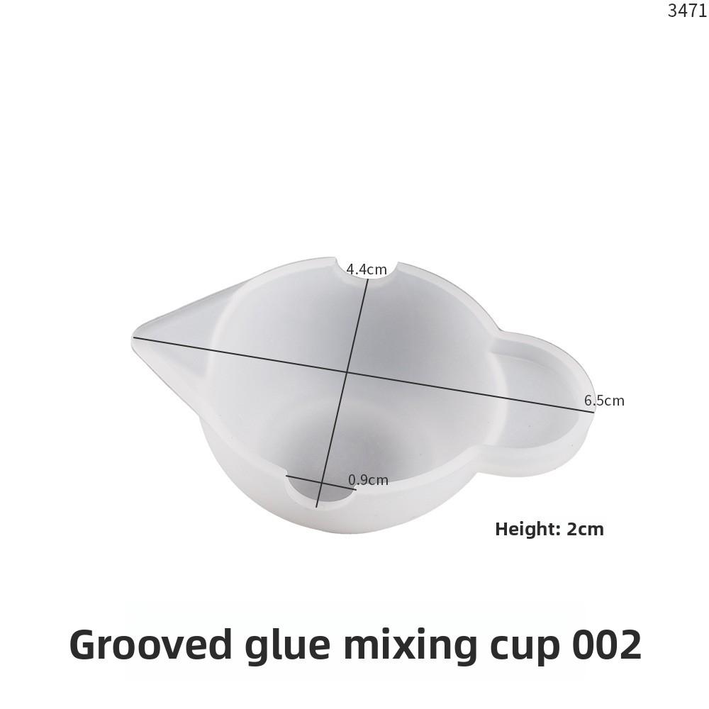 

DIY Crystal Drop Glue Mold color mixing cup sub-packaging cup, card slot cup, silicone mold measuring cup