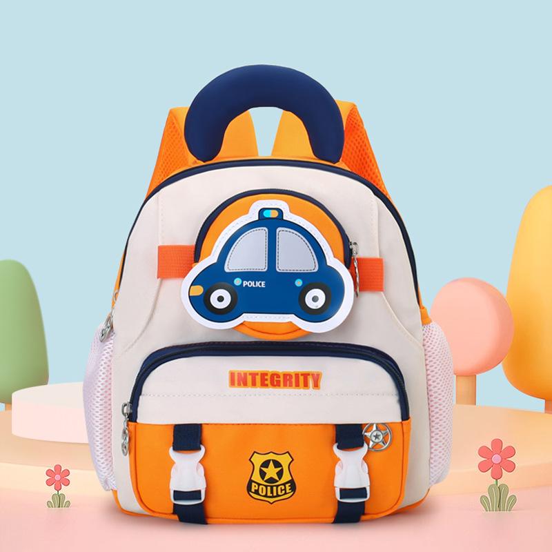 Cute Cartoon Kids Backpack Boys Girls Elementary School Lightweight Ergonomic Bookbag