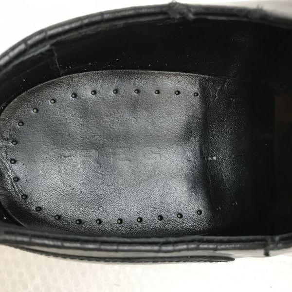 Made in Japan REGAL Business Dress Shoes U Tip Width Wide Size 25.0 Black(USED)