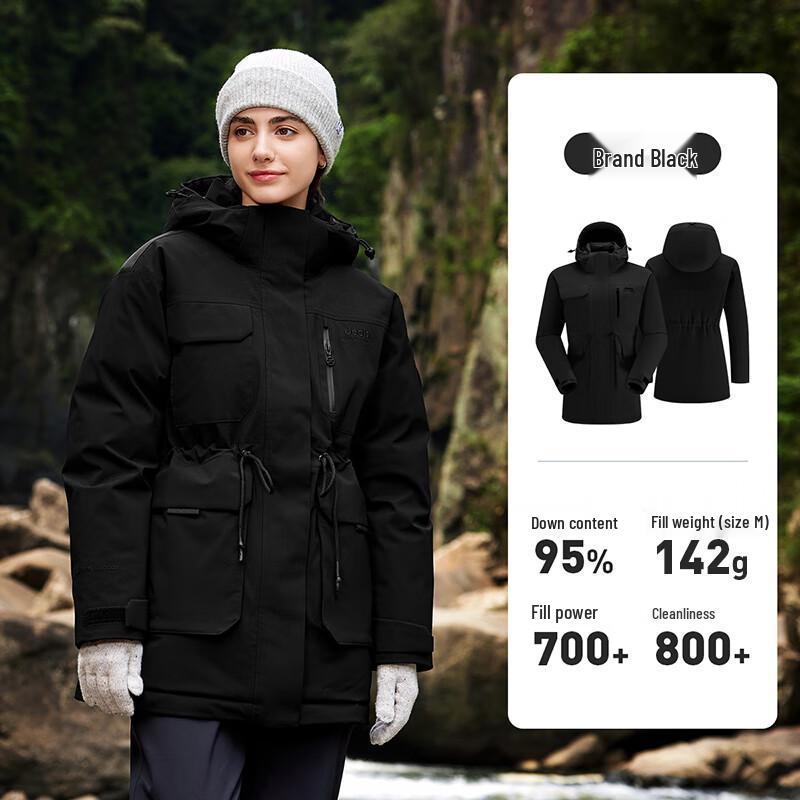 JEEP Women s Mid-Length Insulated Winter Parka L