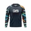 Men Women Long Sleeve UV Protection Fishing Shirt Hooded Quick Dry Breathable Outdoor Sunproof Top Sea Freshwater Angling
