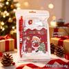 Christmas Stationery Set 3 In 1 Notebook Gel Pen Christmas Keychain Santa Snowflake Design Kids Gift