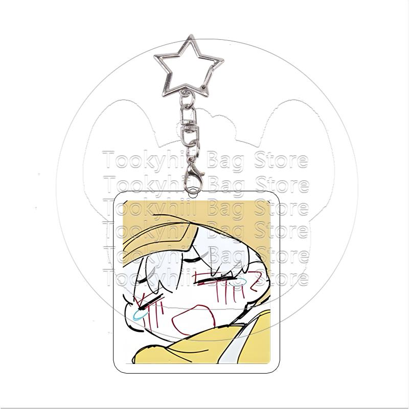 Dr. Stone Acrylic Keychain Kawaii Student Senku Ishigami Exquisite Senku Ishigami Gen Asagiri Keyring Bag Pendant Birthday Gift