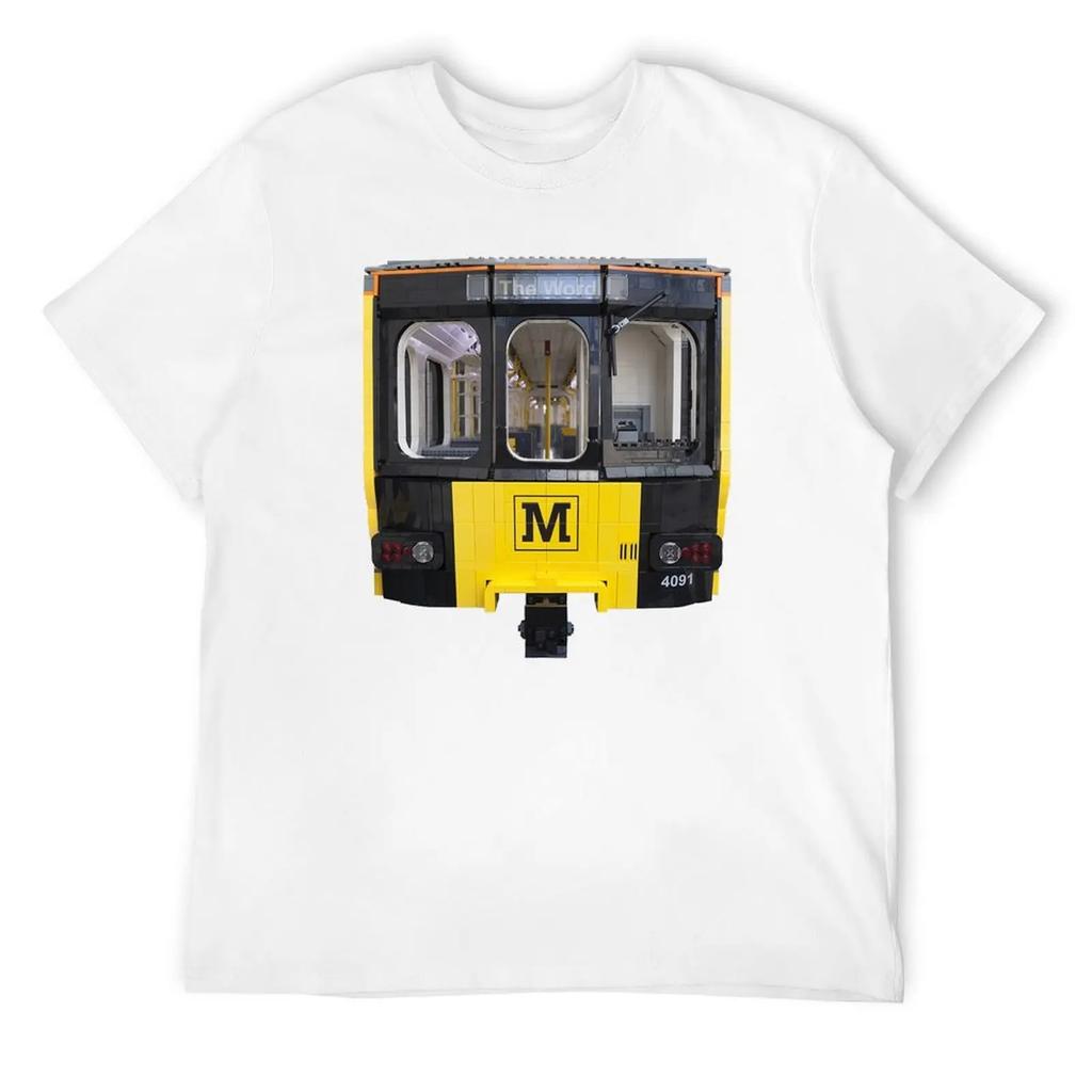 Tyne and Wear Metro T-Shirt Anime T-Shirt Sweatshirt Vintage Trainingsshirts für Männer