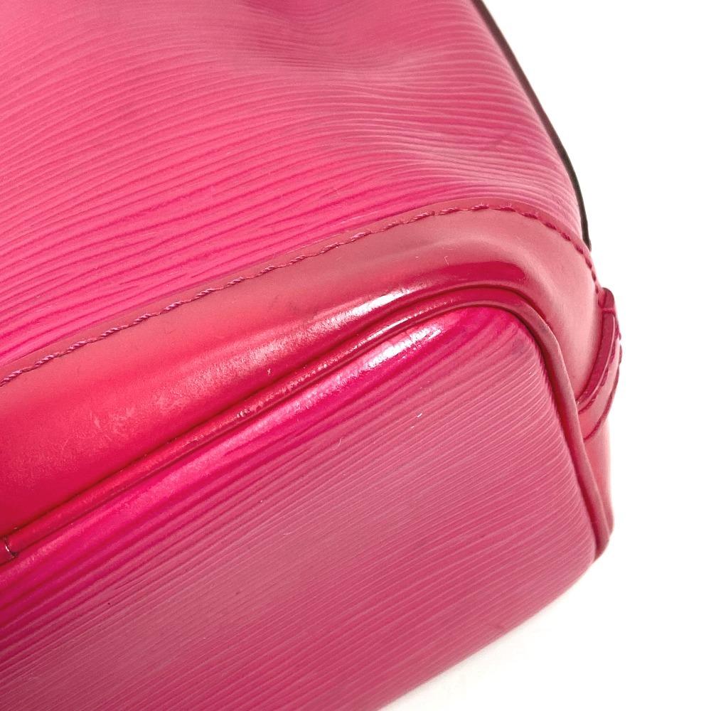 Louis Vuitton M42573  Epi Nano-Noe Crossbody drawstring pouch Shoulder Bag pink