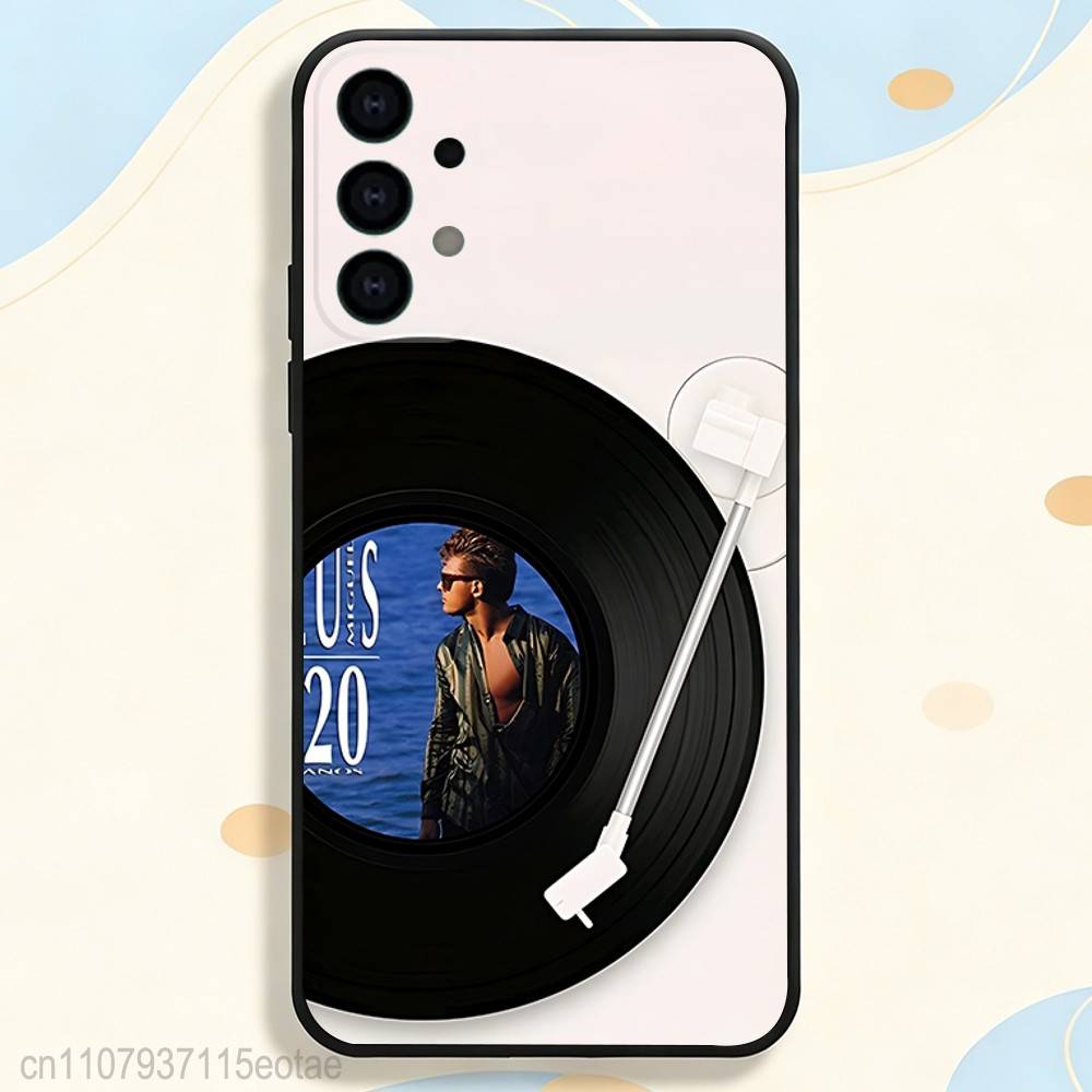 Luis M-Miguel 20 ANos Romance Case for Samsung S series s21 s22 s23 s24 s25 S26 FE Plus Ultra TPU Soft to Skin-friendly case