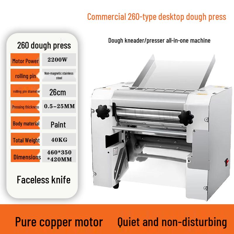 Multifunctional Stainless Steel Automatic Dough Mixer & Noodle Maker