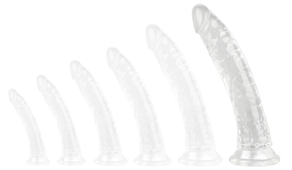 Gode Transparent No Ball 3XL 28 x 5.5cm - ClearlyHorny - GODE TRANSPARENT