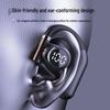 Wireless Bluetooth Earphone - Comfortable Fit, Over-Ear Design, Digital Display, Long Battery Life, Ideal for Sports