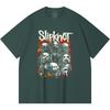 T-shirt Heavy Metal 100% Cotone 230 Gsm Stampa Band Rock Musica Popolare Unisex T-shirt Pesante in Cotone