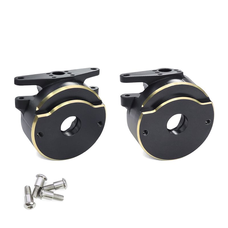 YSUN-For 1/10 Scale RC Car Brass Weight For Vanquish H10 Optic Model Upgrade Parts Accessory Set Brass Steering Knuckle