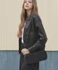 Clave Kelly Black Shoulder Bag