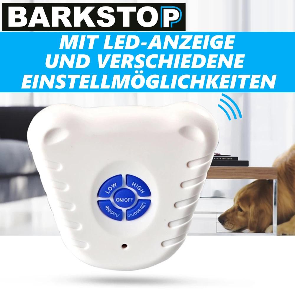 BARKSTOP Hunde Erziehungshalsband Anti Bellen Erziehung Ultraschall Halsband